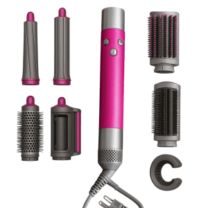 Луксозна цилиндрична маша за коса + допълнителни приставки