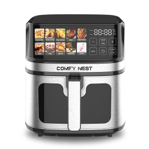 Фритюрник без мазнина - AirFryer Comfy Nest 1700W Digital Air Fryer - 8L