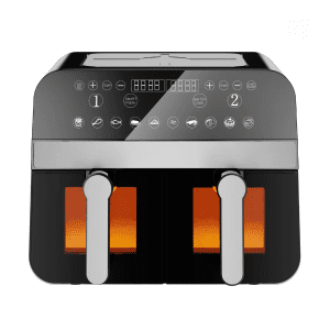 Еър Фритюрник с две кошници  - Window AirFryer Comfy Nest 2400W Black - 9L