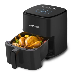 Дигитален фритюрник Comfy Nest CN-06191: 1400W Digital Air Fryer - 5L