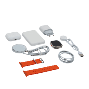 СМАРТ КОМПЛЕКТ - Часовник / AIR Слушалки / Външна батерия / Зарядно