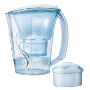 Професионална кана за филтриране на вода + подарък филтър ELDOM